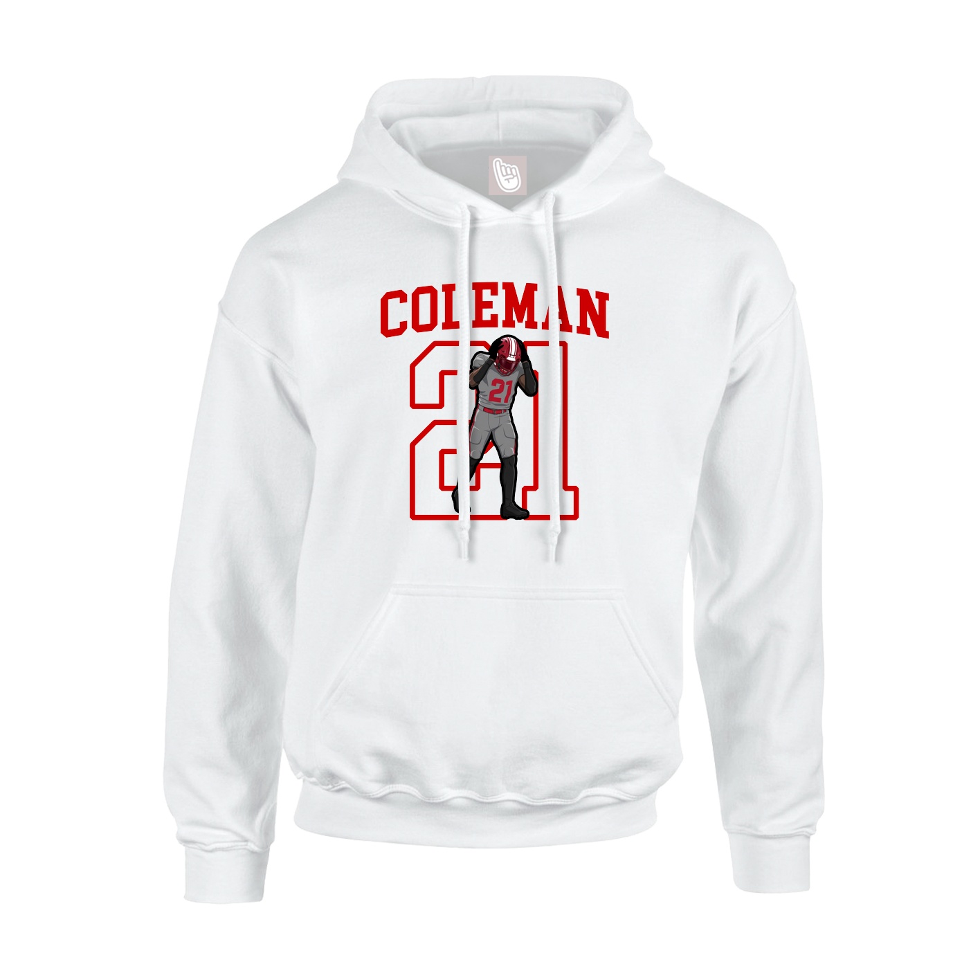 Youth Hoodie — Shirsey in White