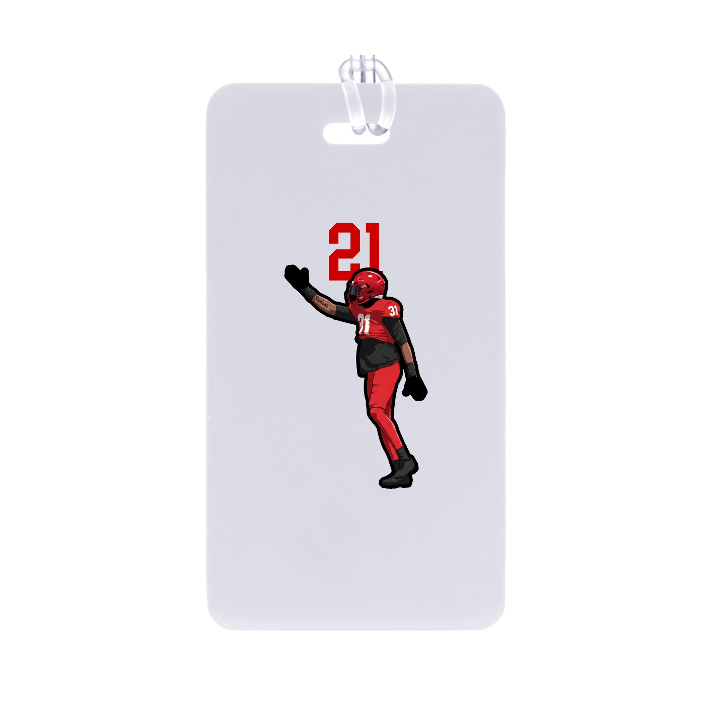 Bag Tag — Number Top in Classic
