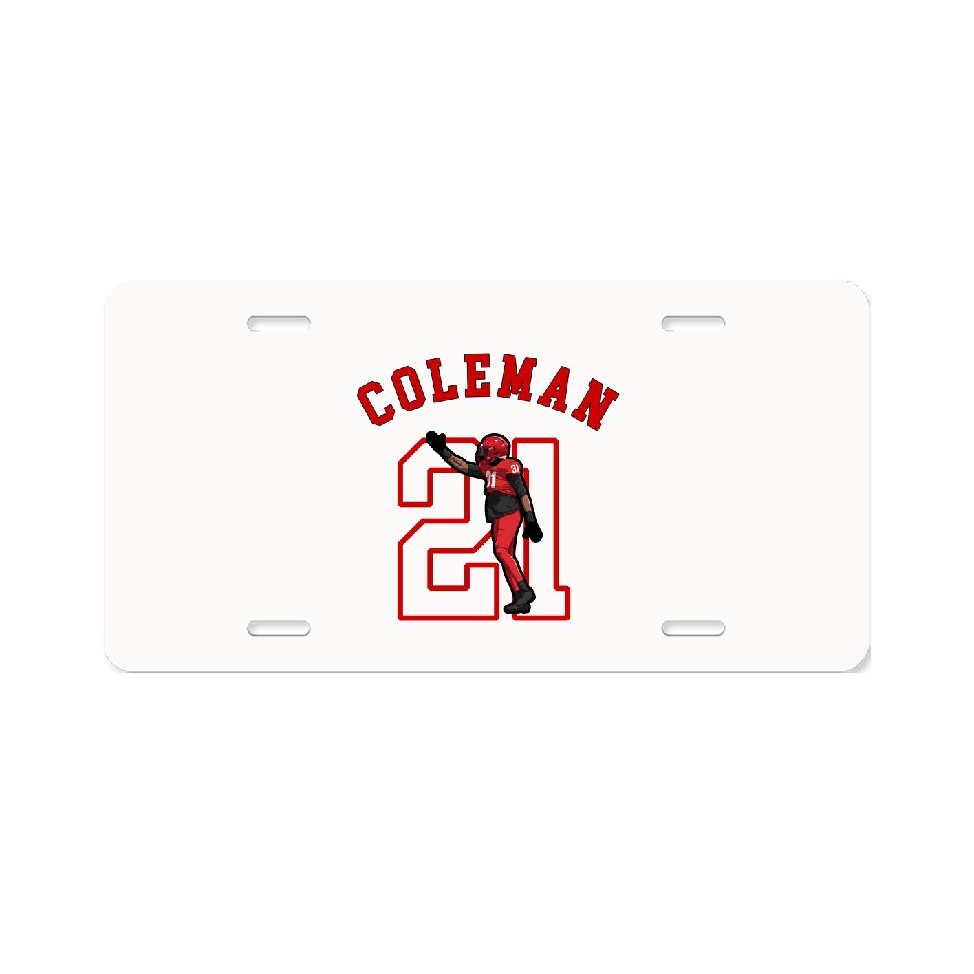License Plate — Shirsey Arch in Classic