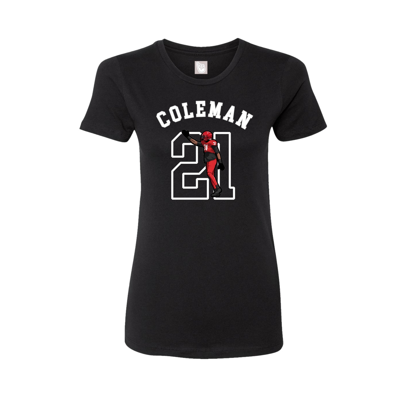 Womens Tee — Shirsey Arch in Black