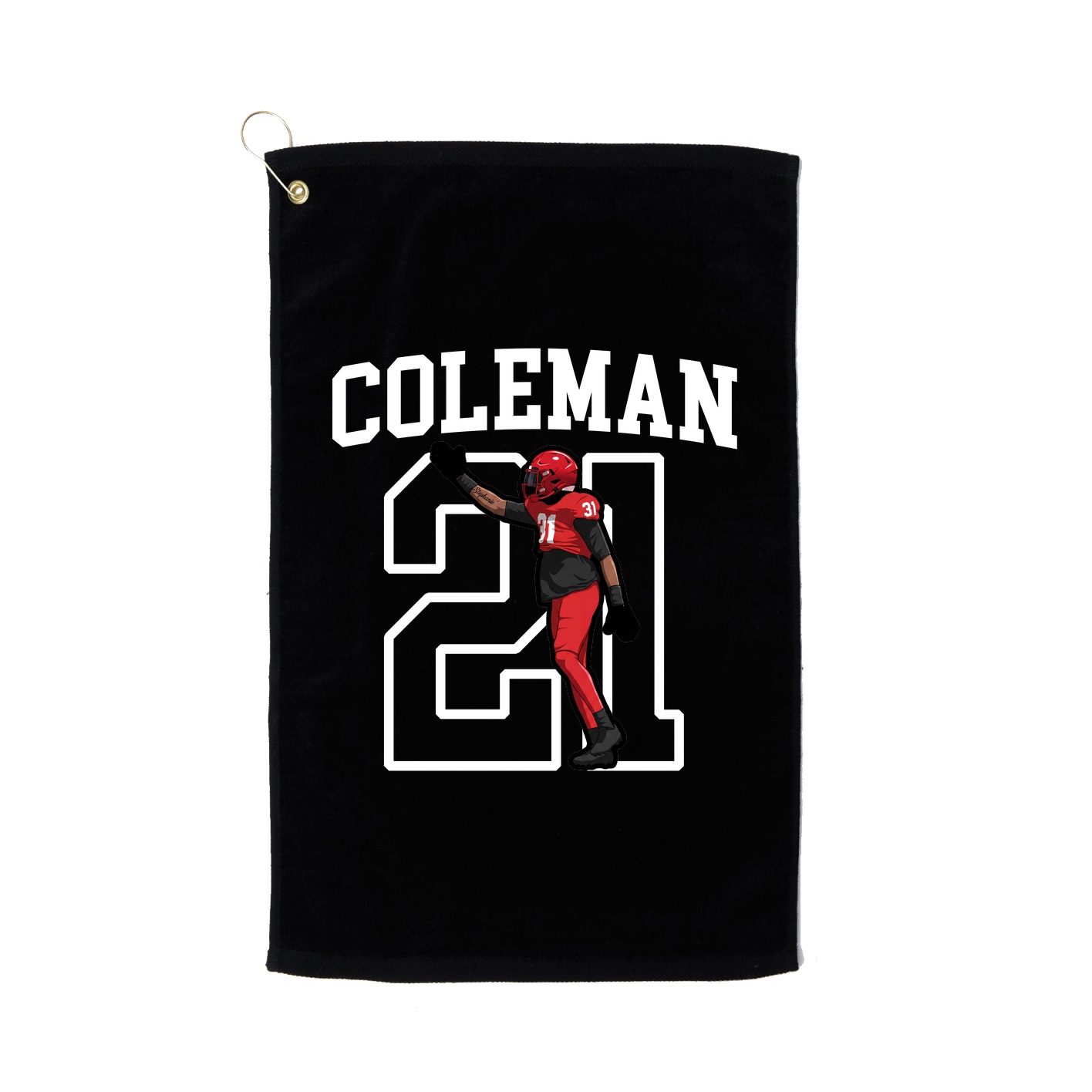 Golf Towel — Shirsey in Black