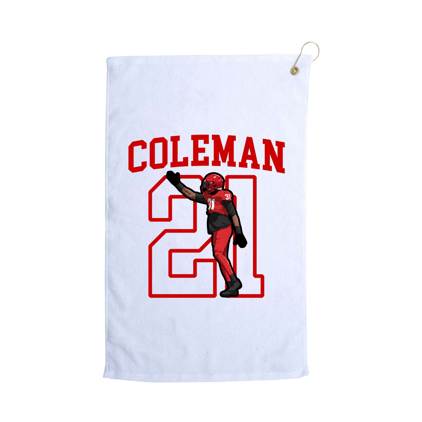 Golf Towel — Shirsey in White