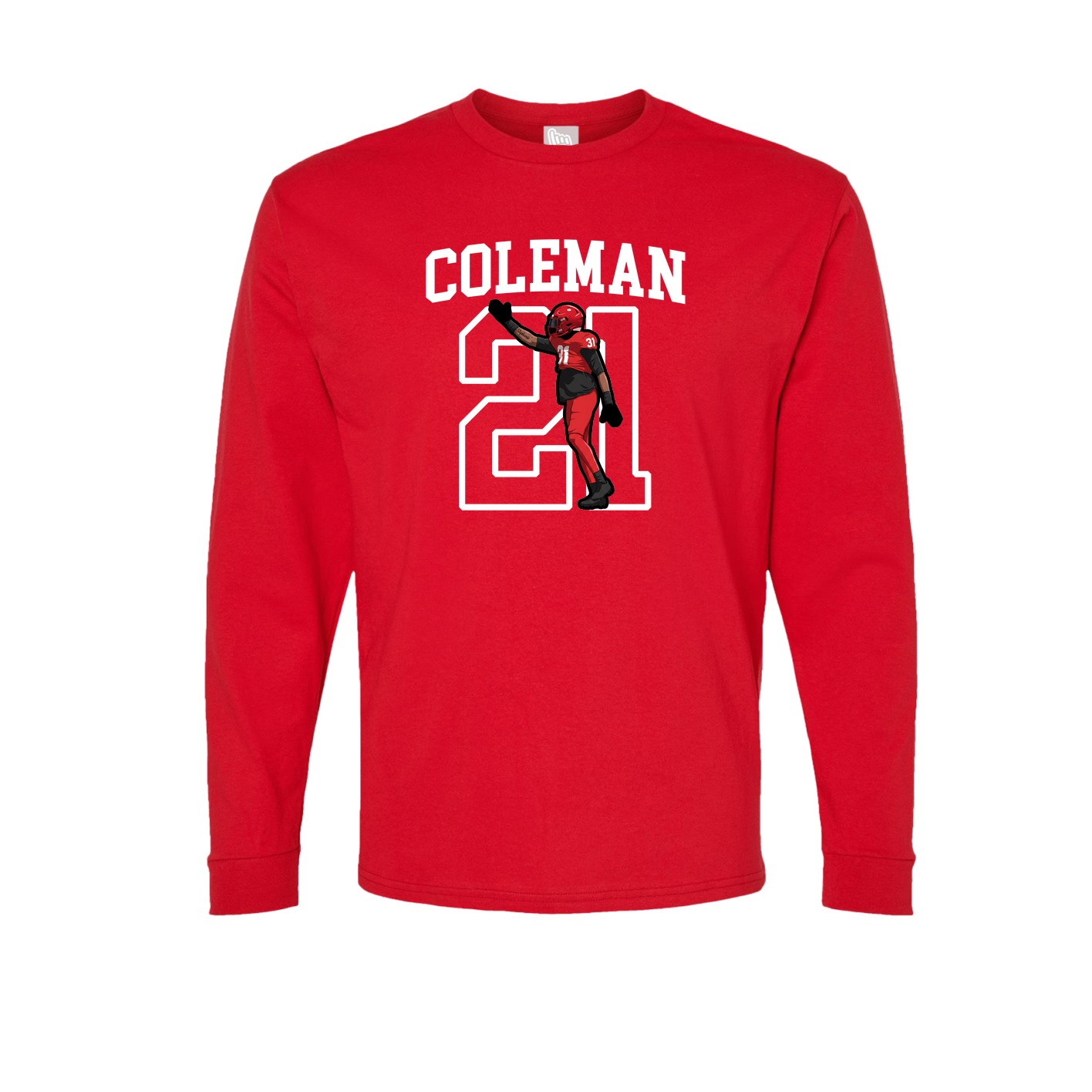 Long Sleeve Tee — Shirsey in Red