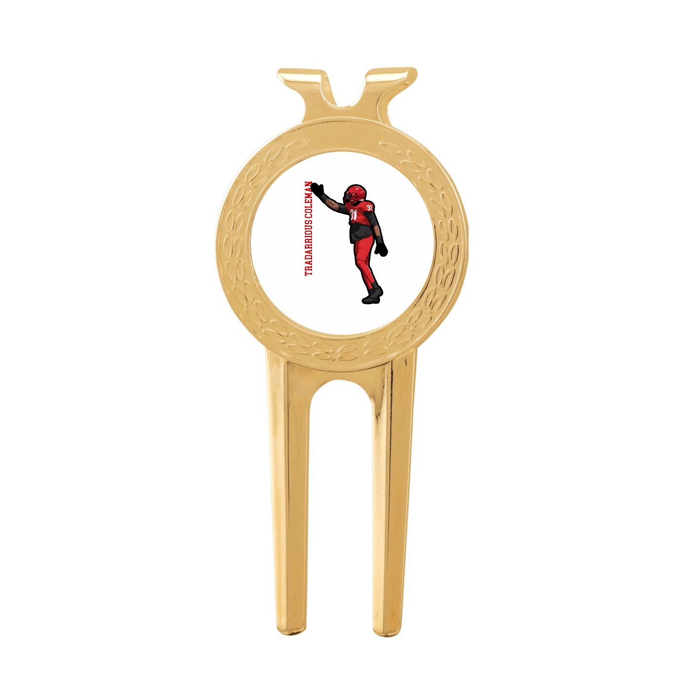 Divot Tool with Ball Marker — Name Vertical in Classic