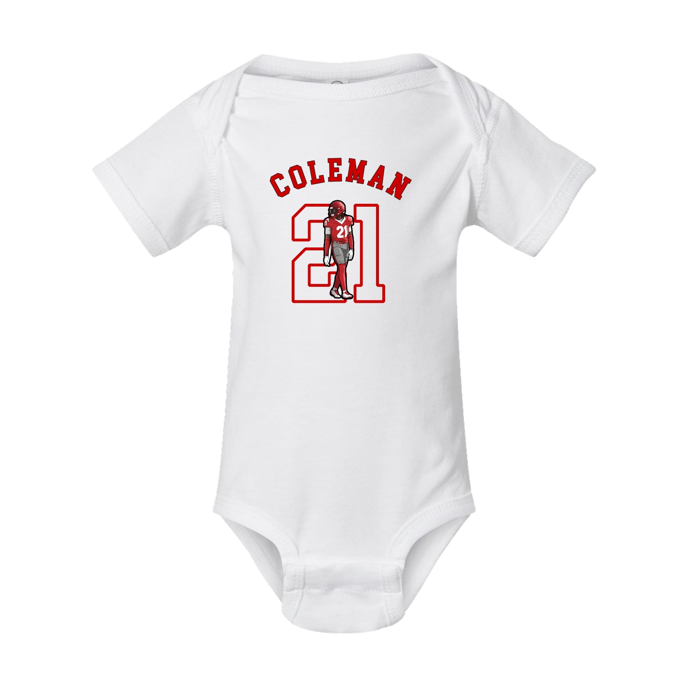 Baby Onesie — Shirsey Arch in White