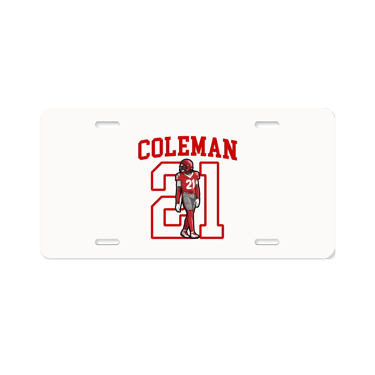 Aluminum License Plate