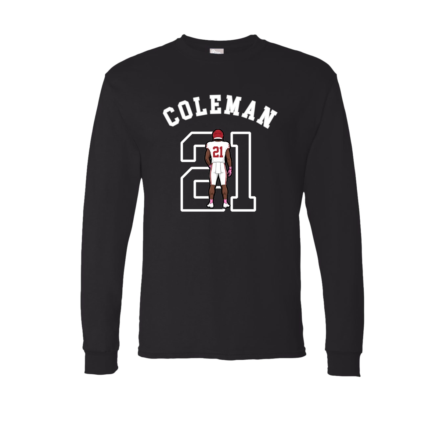 Long Sleeve Tee — Shirsey Arch in Black