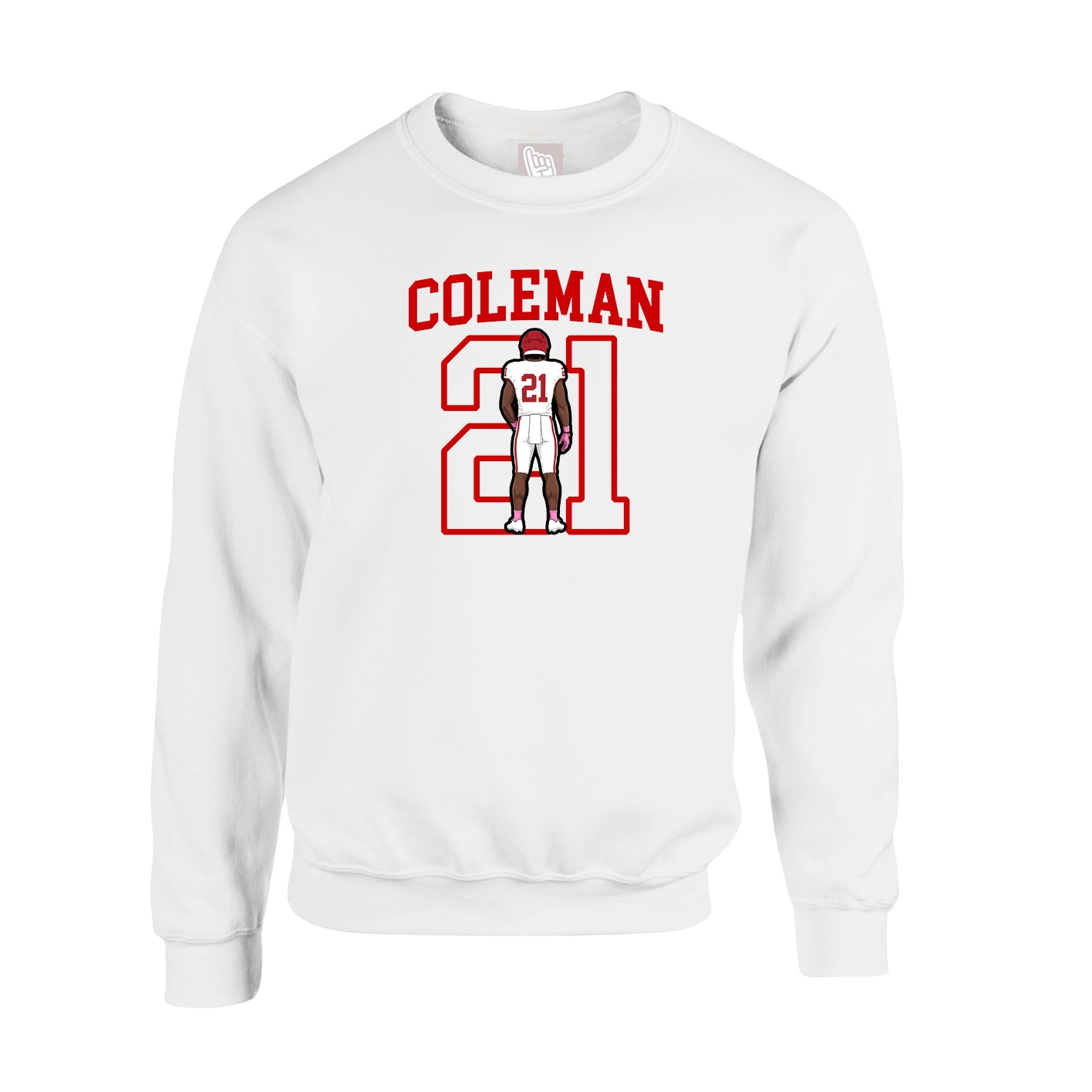 Fleece Crew — Shirsey in White