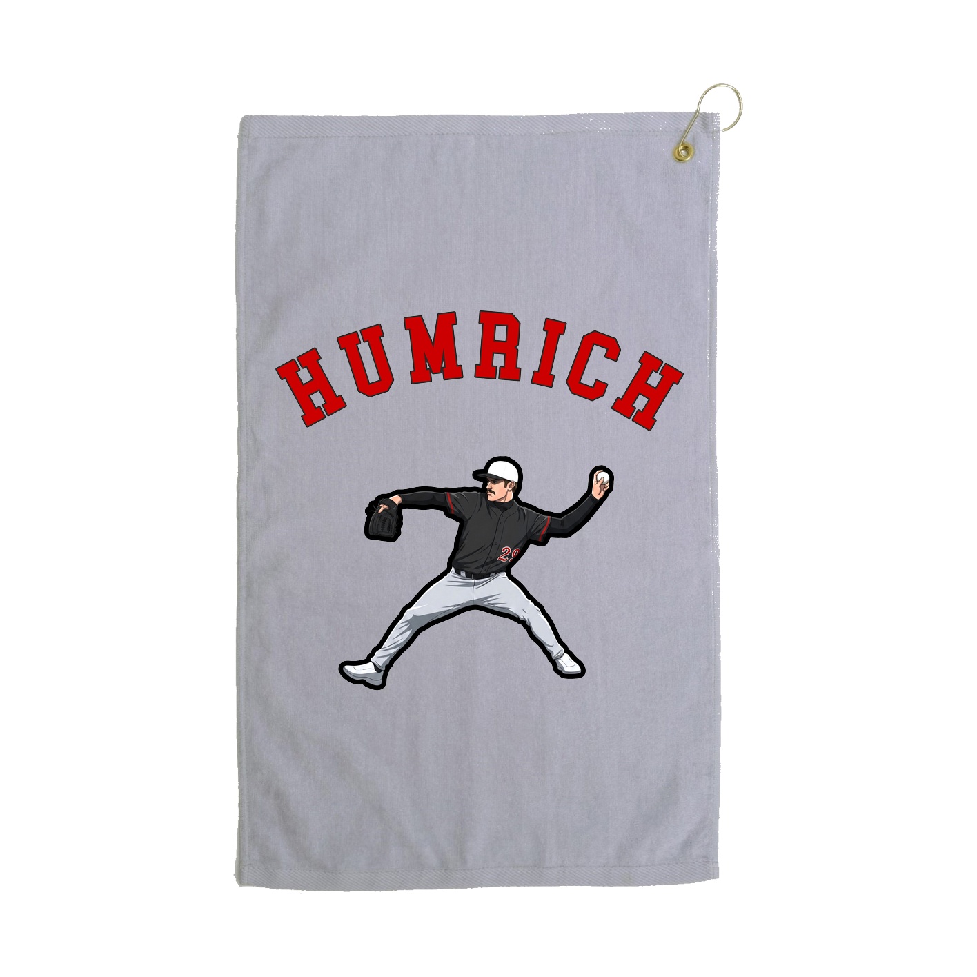 Golf Towel — Shirsey Arch in Grey