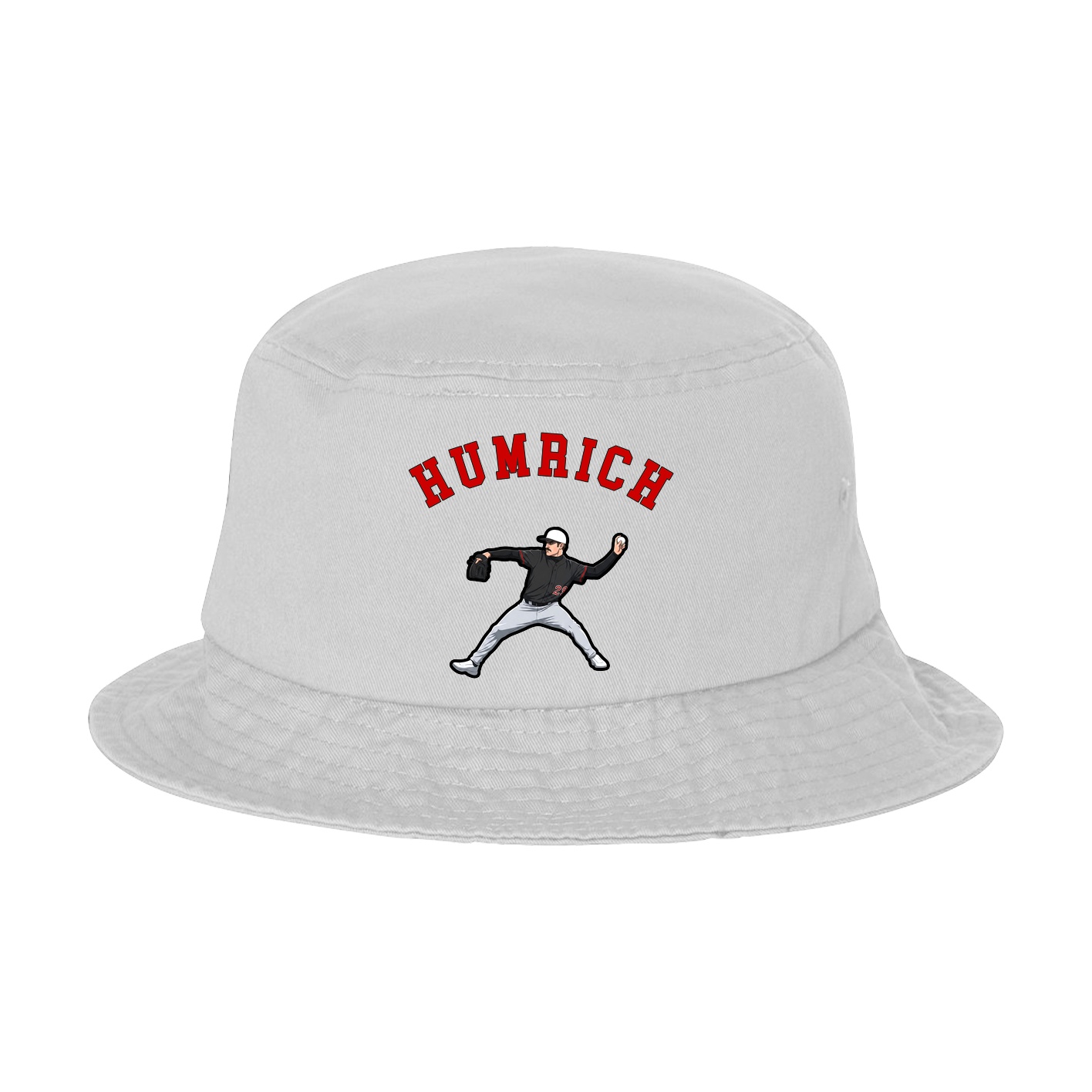 Bucket Cap — Shirsey Arch in White