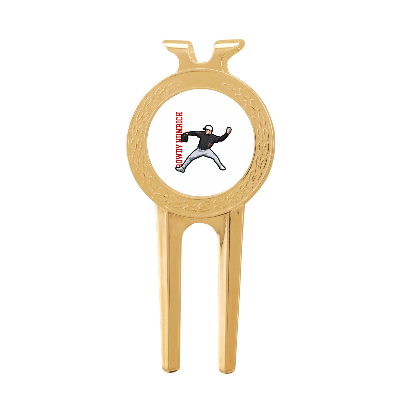 Divot Tool with Ball Marker — Name Vertical in Classic