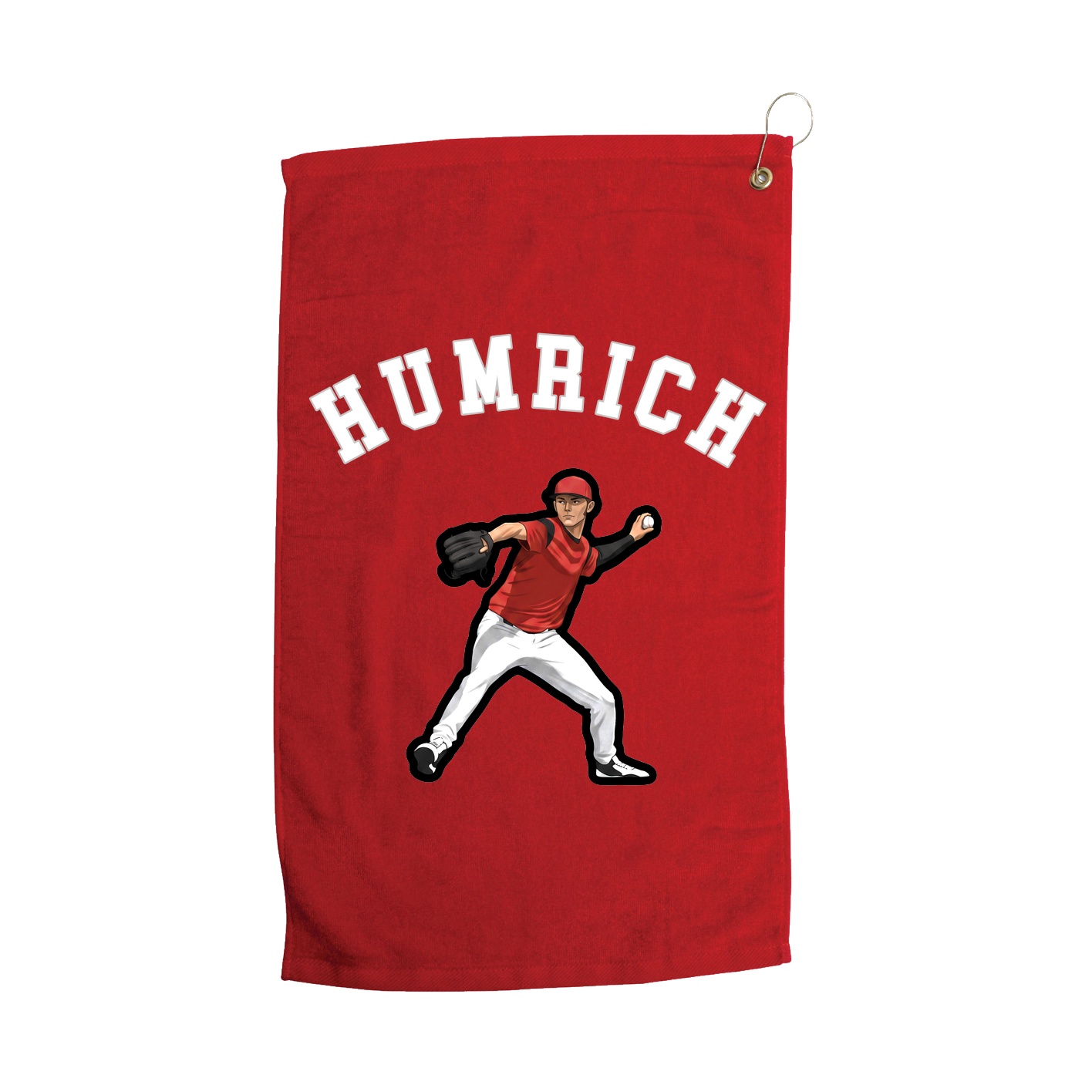 Golf Towel — Shirsey Arch in Red