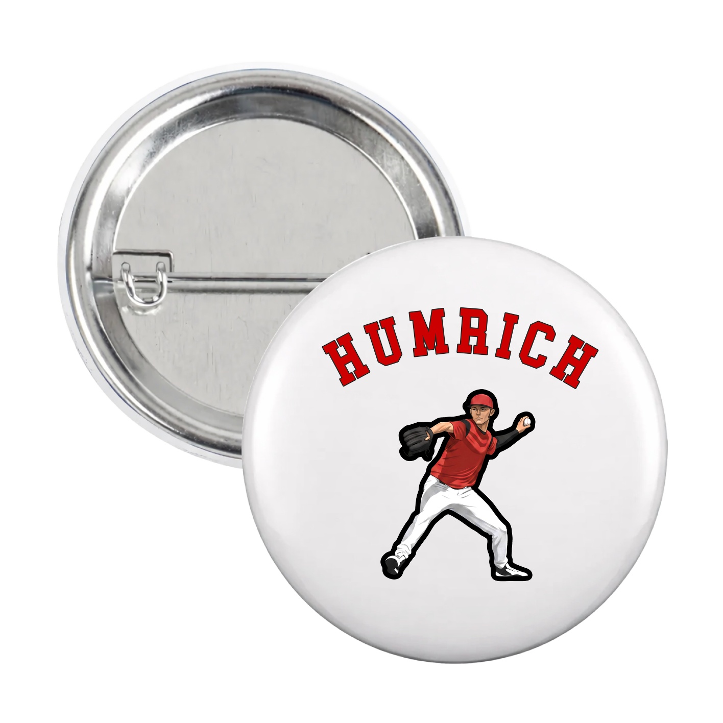 Game Day Button — Shirsey Arch in White