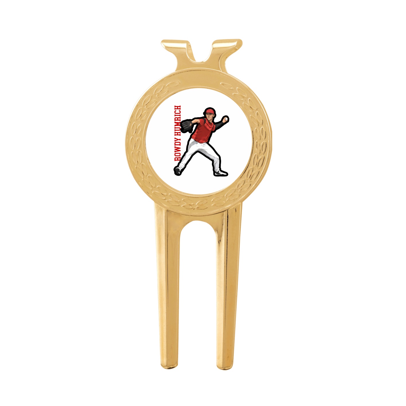 Divot Tool with Ball Marker — Name Vertical in Classic