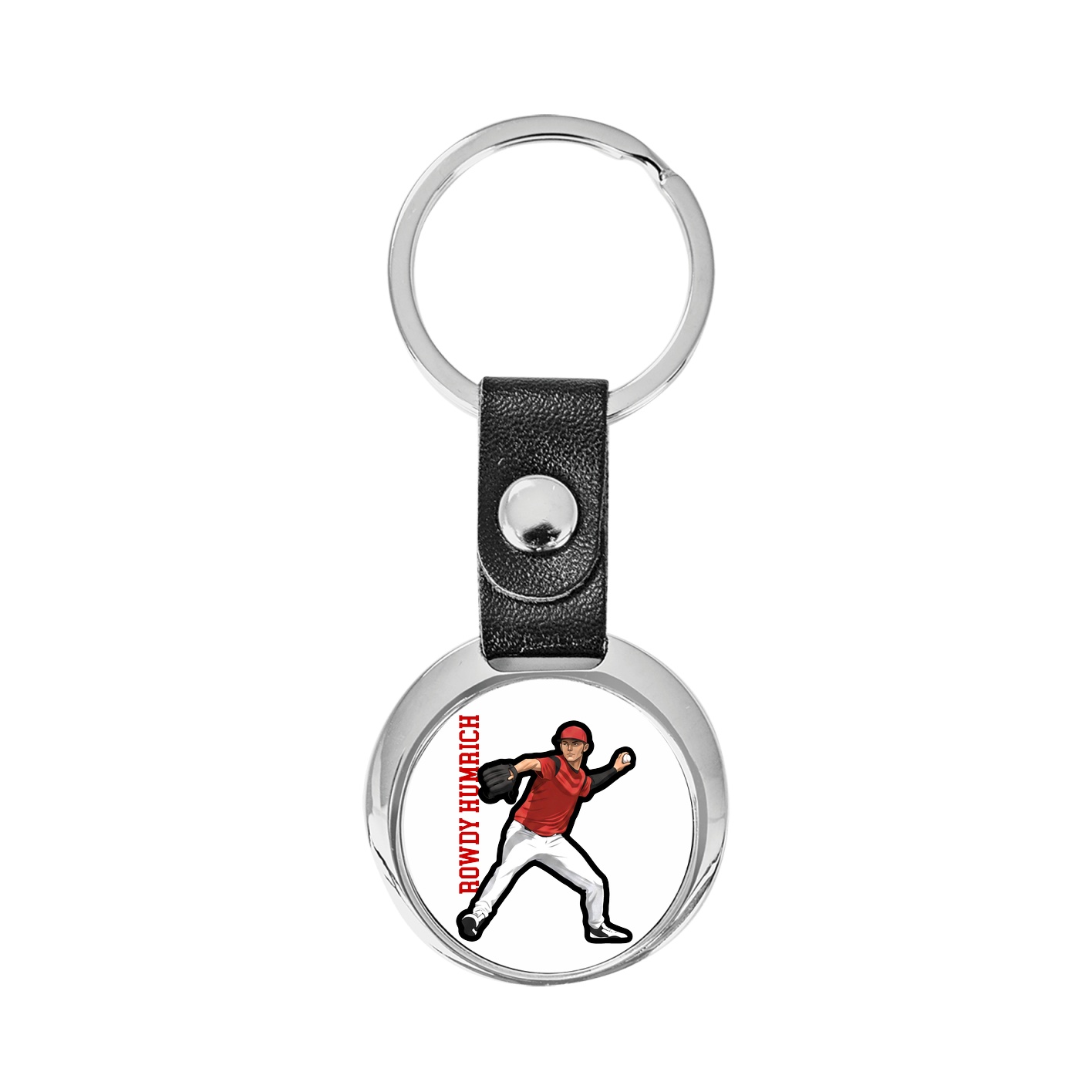 Key Chain — Name Vertical in Classic