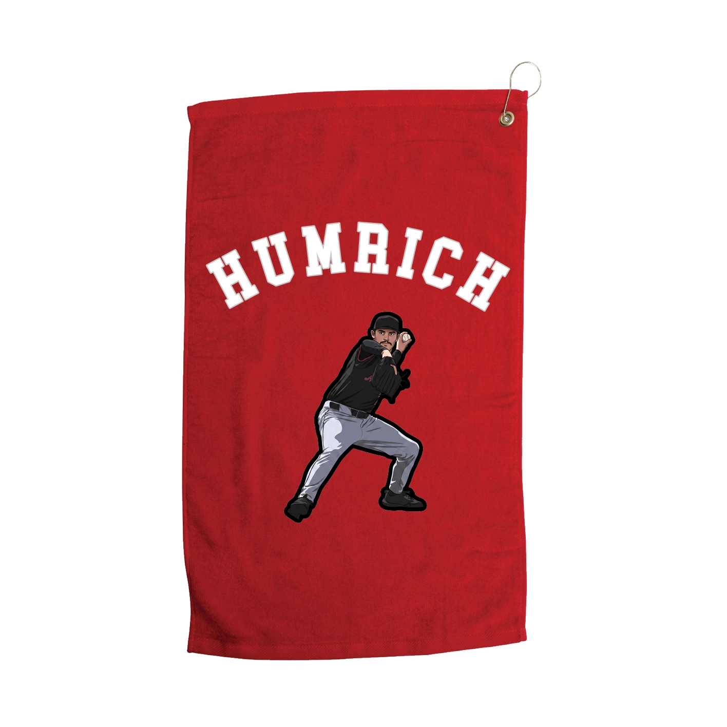 Golf Towel — Shirsey Arch in Red