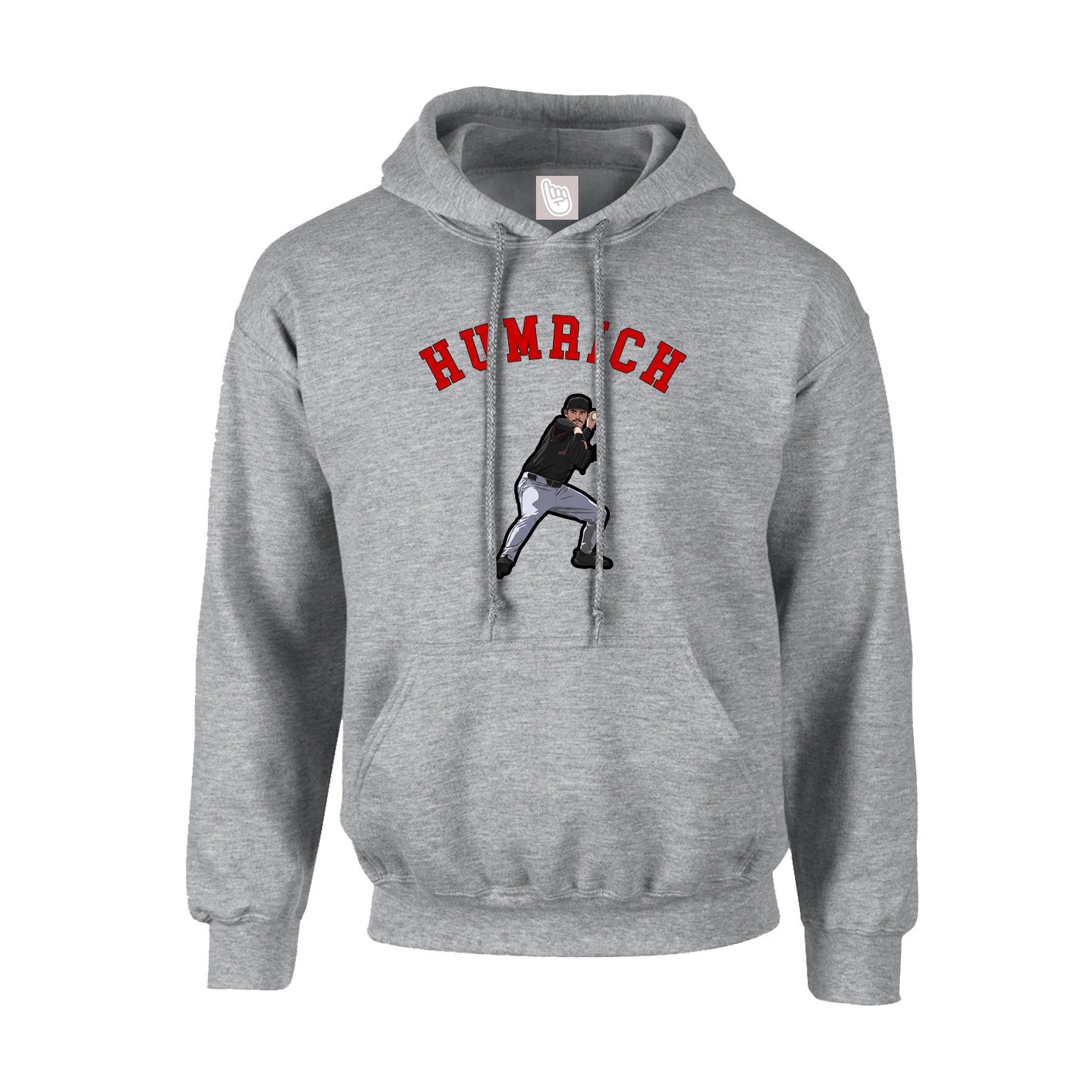 Youth Hoodie — Shirsey Arch in Grey