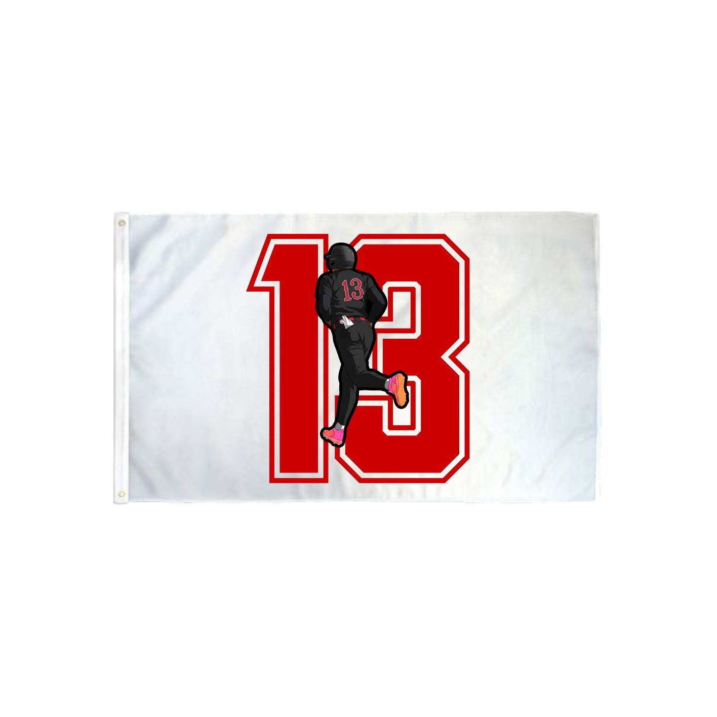 3x5 Flag — Number in Classic