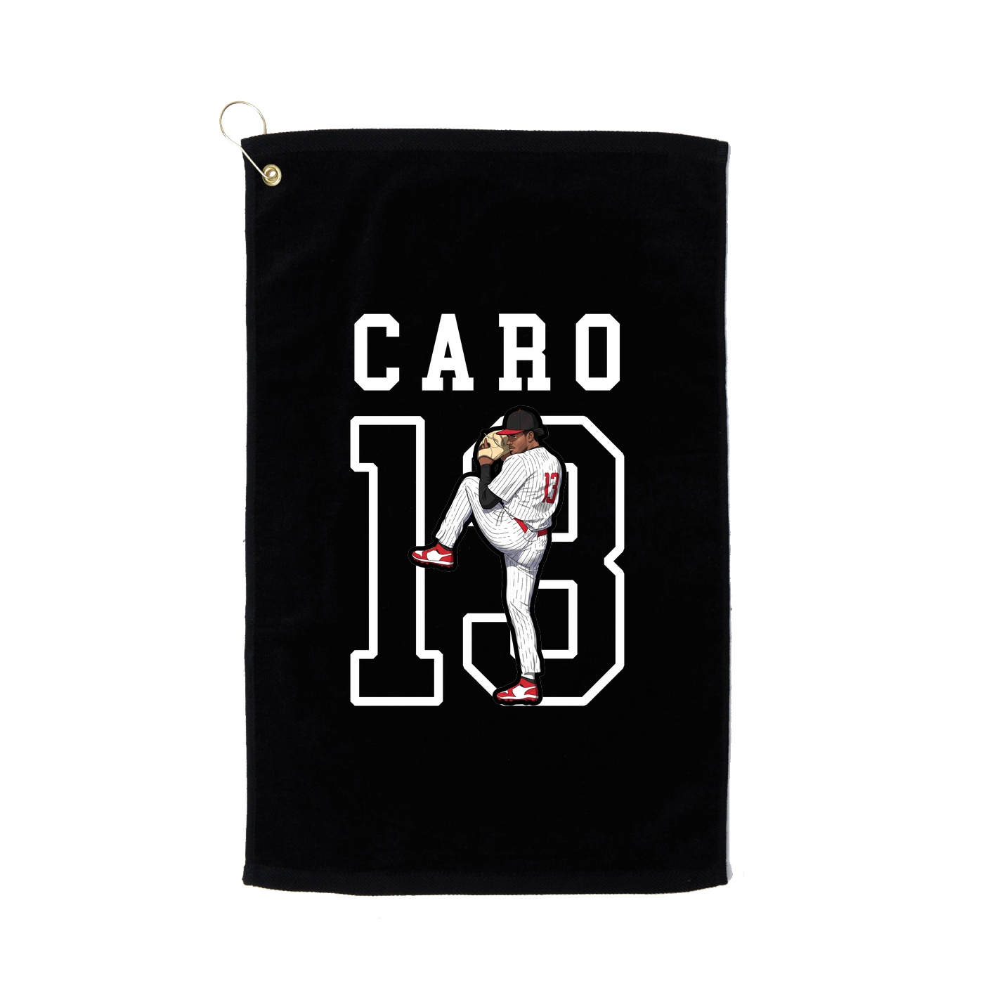 Golf Towel — Shirsey in Black