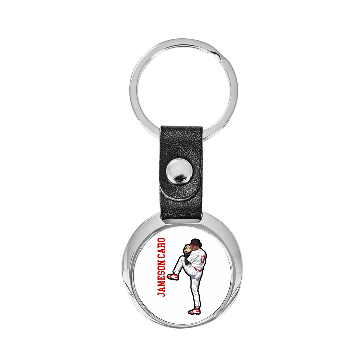 Key Chain — Name Vertical in Classic