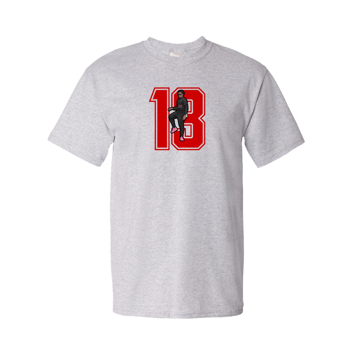 Tee — Number in Grey