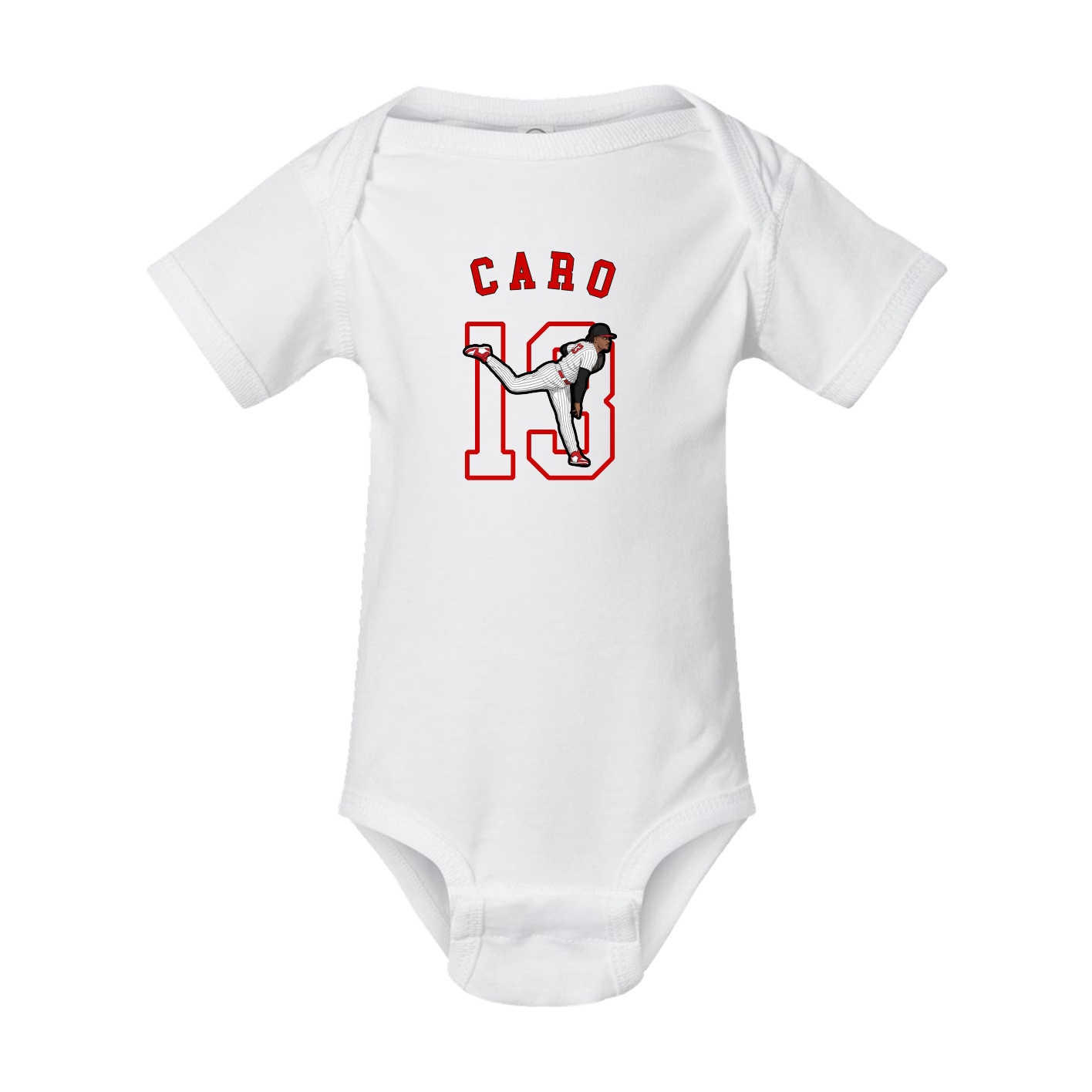 Baby Onesie — Shirsey Arch in White