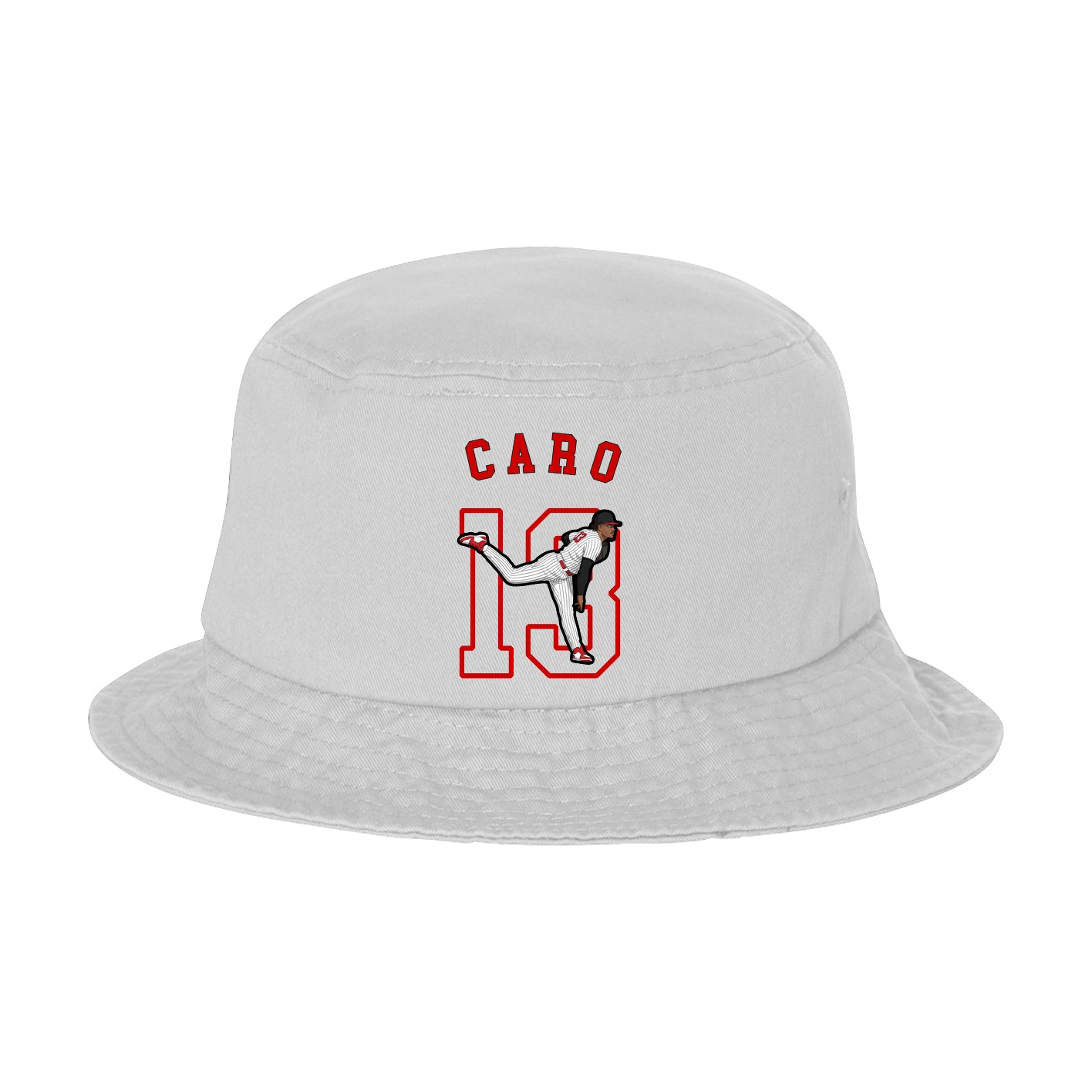 Bucket Cap — Shirsey Arch in White