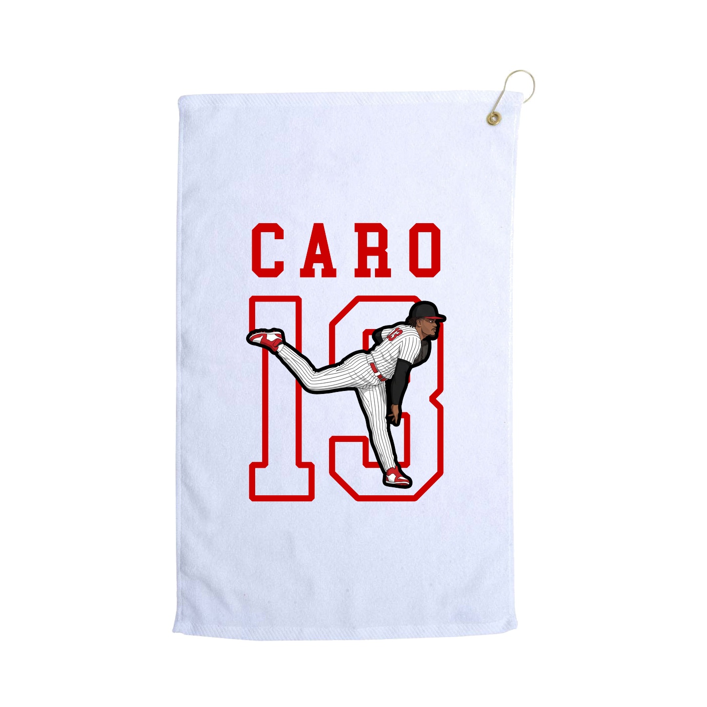 Golf Towel — Shirsey in White