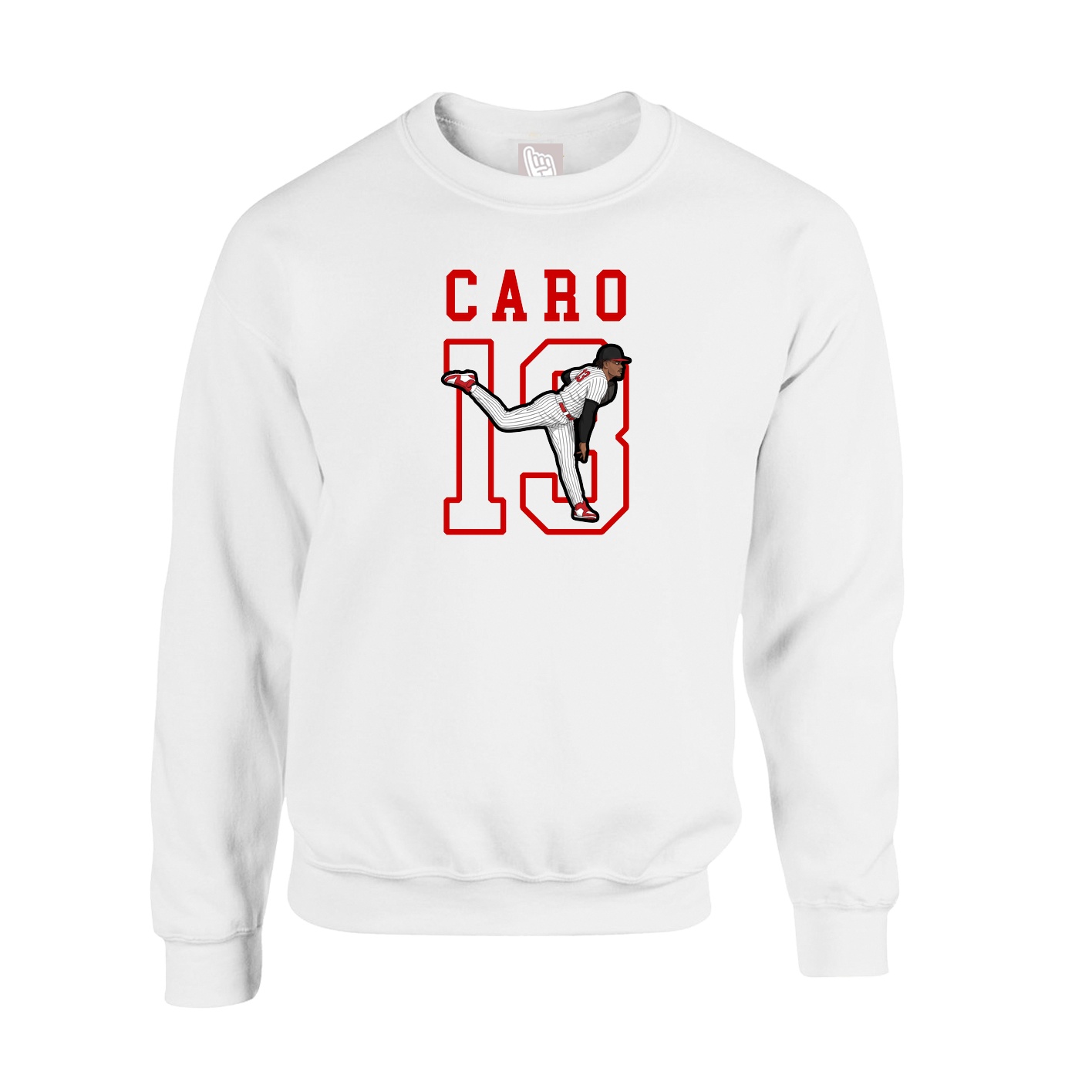 Fleece Crew — Shirsey in White