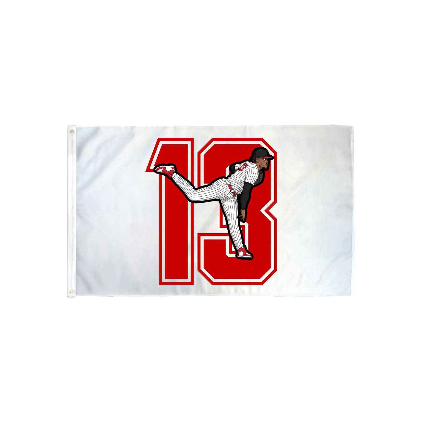 3x5 Flag — Number in Classic