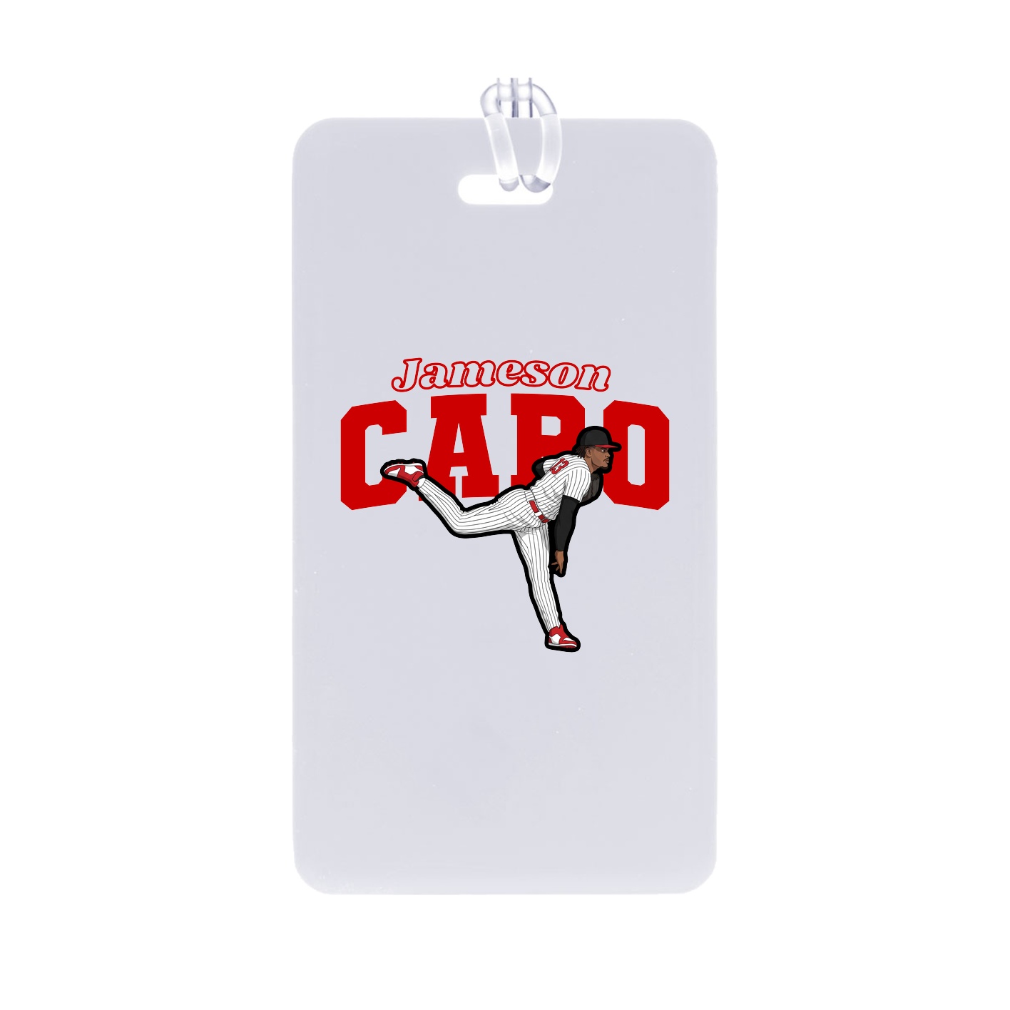 Bag Tag — Name Arch in Classic