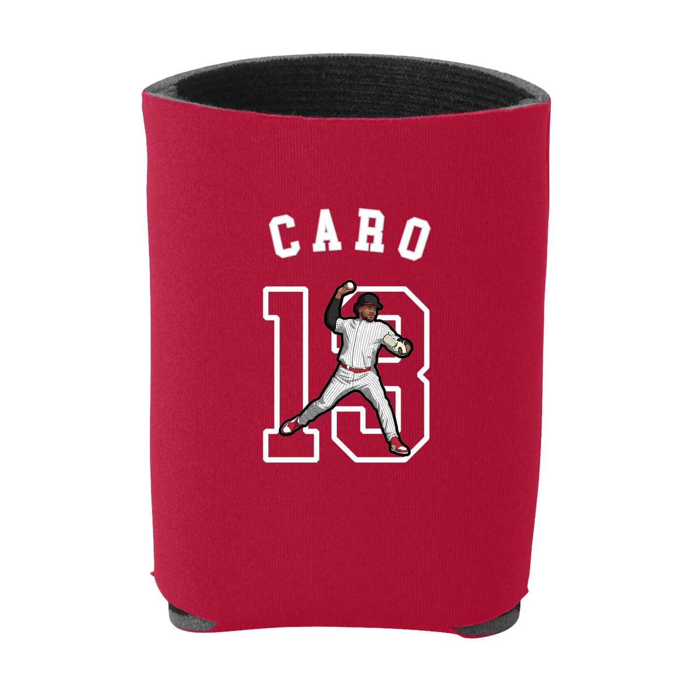 Can Holder — Shirsey Arch in Red