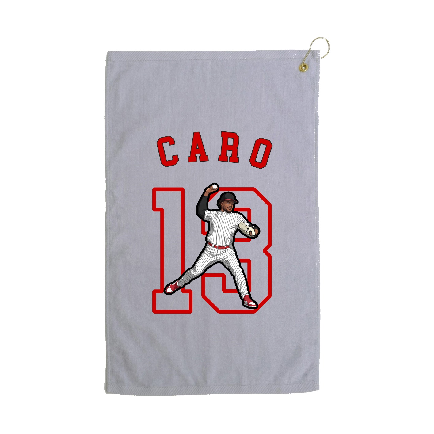 Golf Towel — Shirsey Arch in Grey