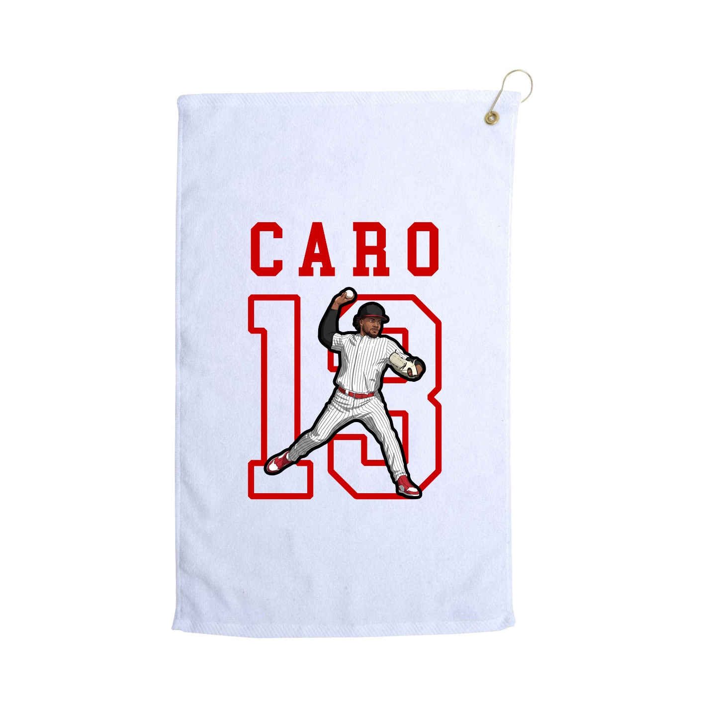 Golf Towel — Shirsey in White