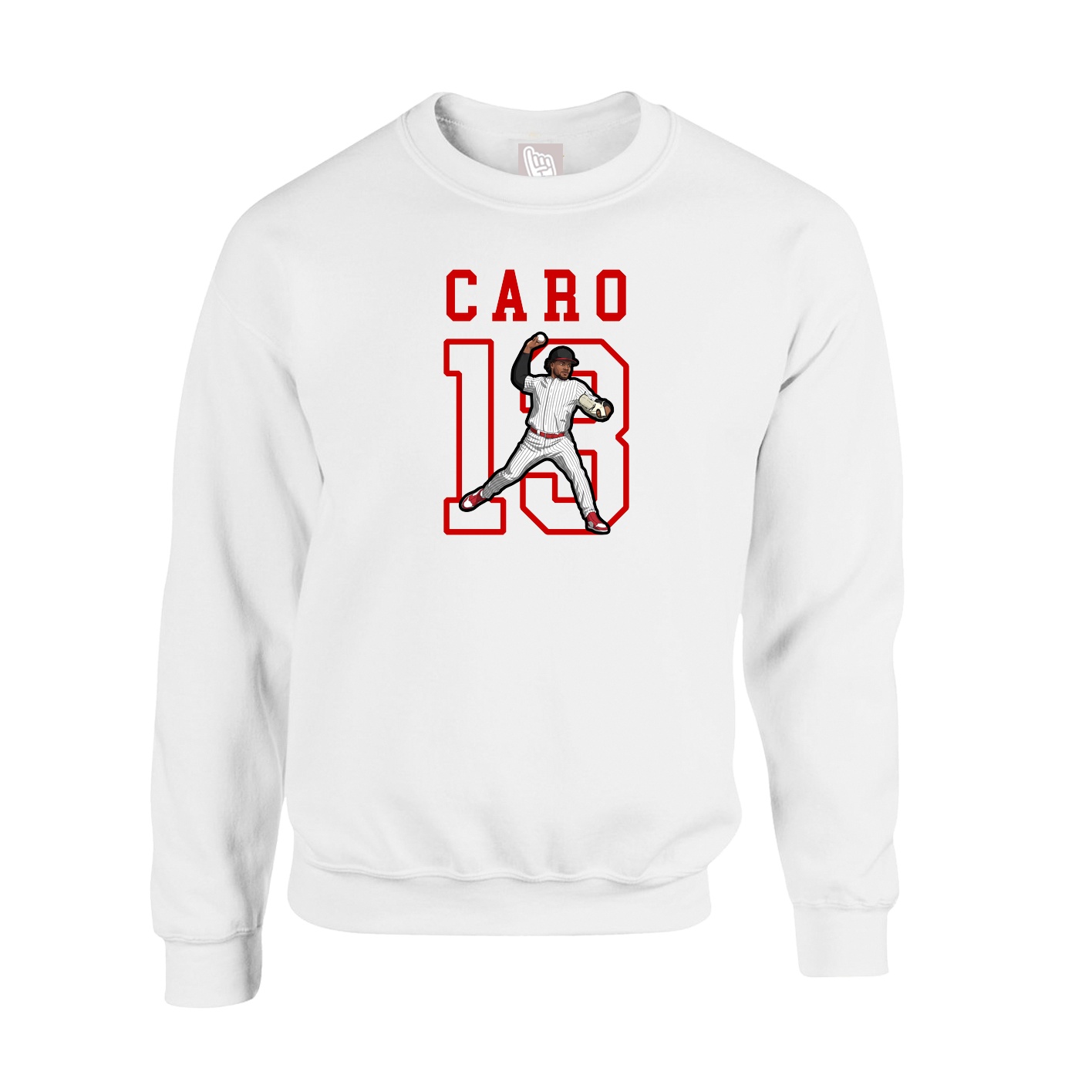 Fleece Crew — Shirsey in White