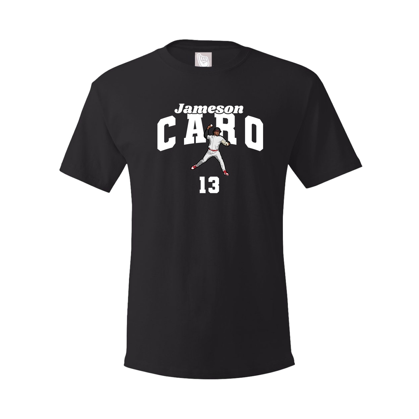 Youth Tee — Signature Arch in Black