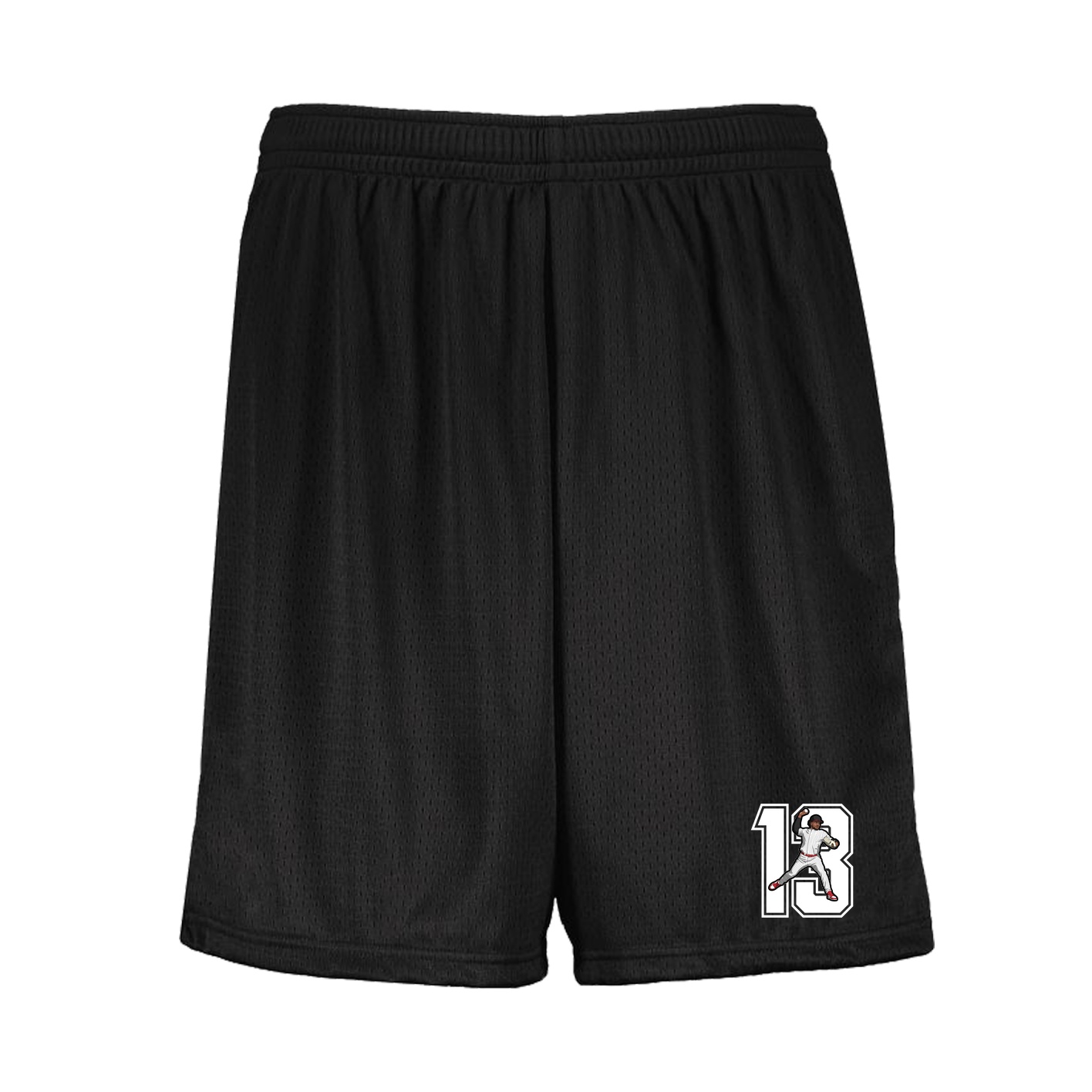 Shorts — Number in Black