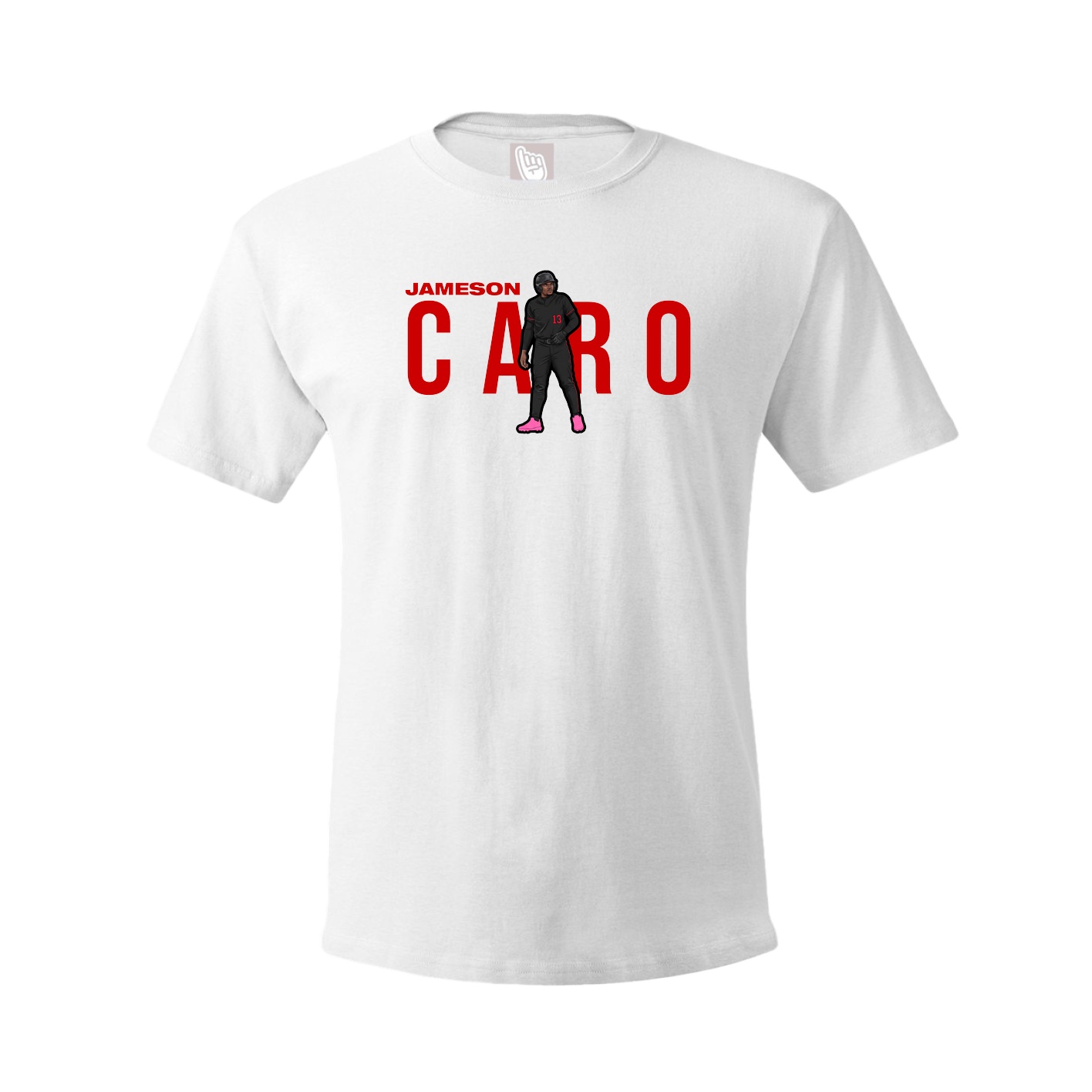 Youth Tee — Player Name in White