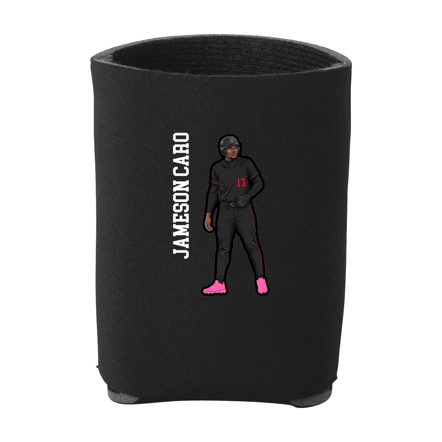 Can Holder — Name Vertical in Black