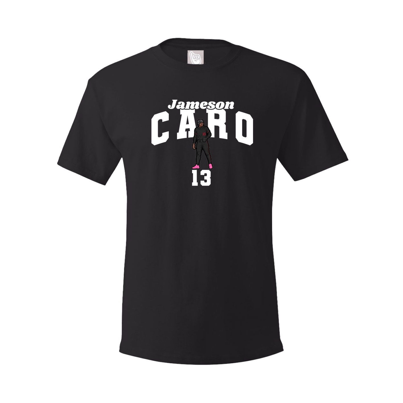Youth Tee — Signature Arch in Black