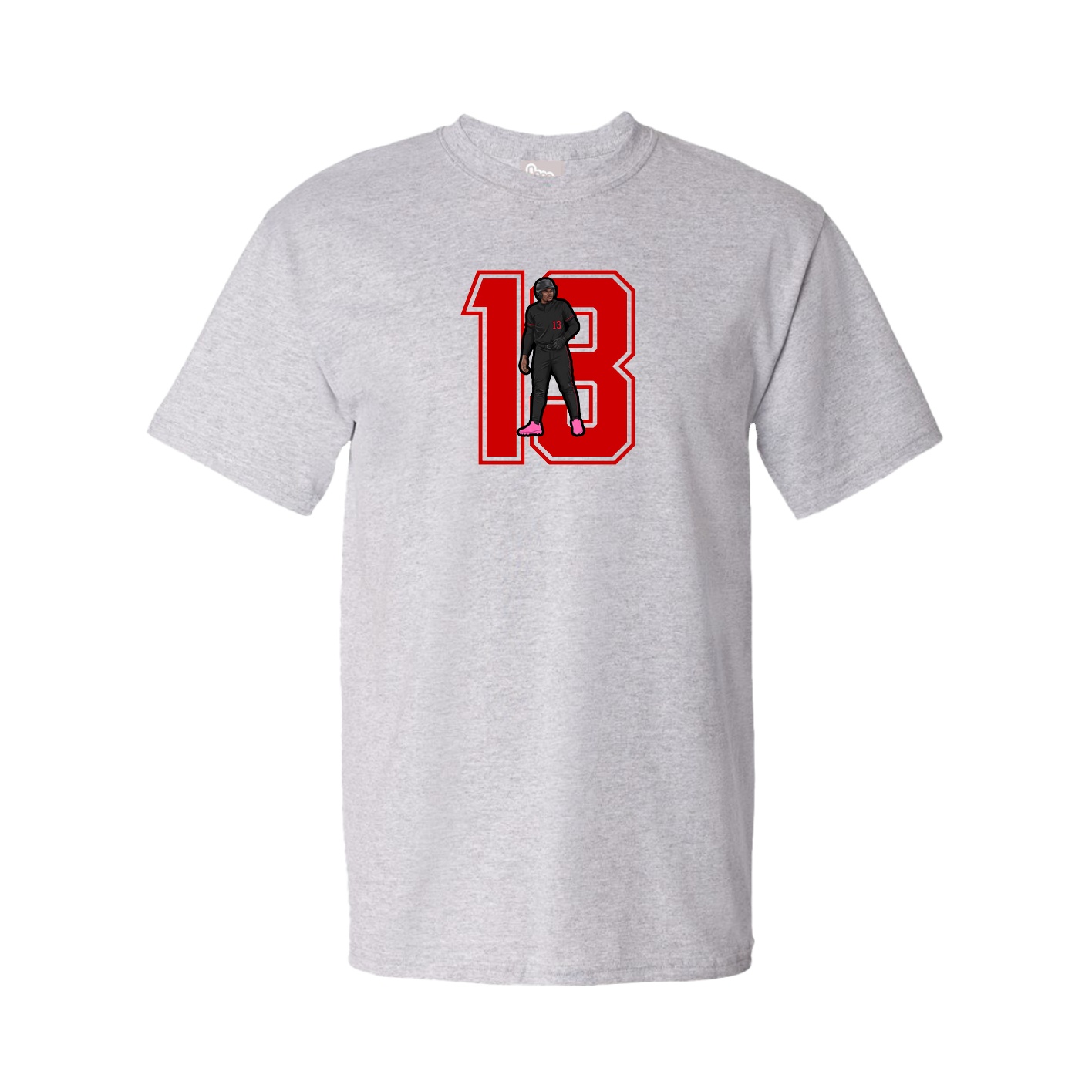 Tee — Number in Grey