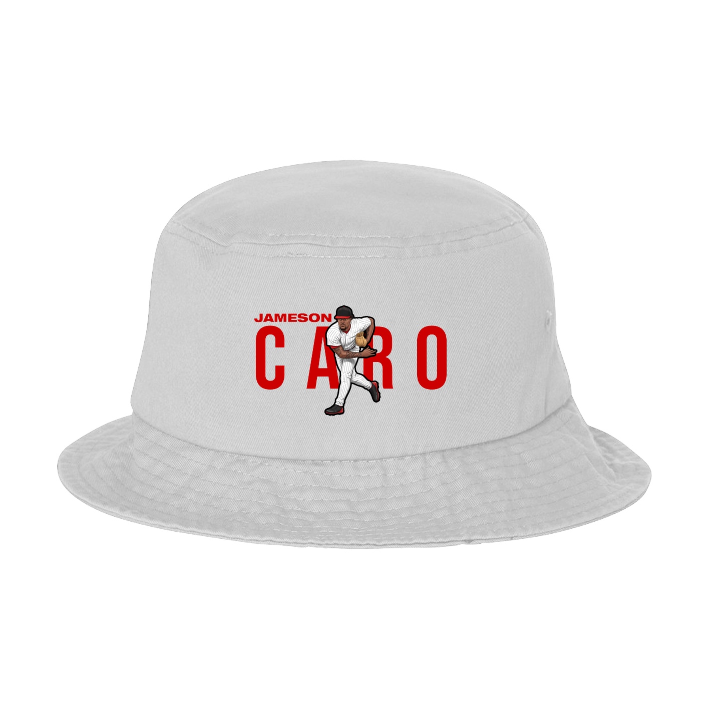 Bucket Cap — Player Name in White