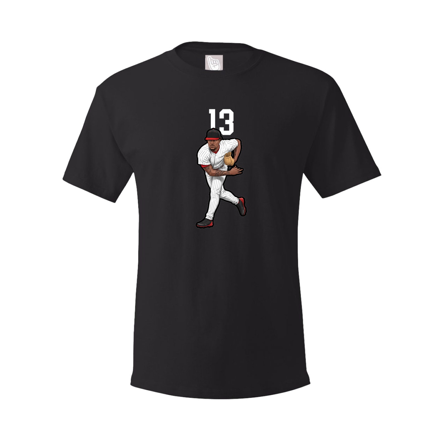 Tee — Number Top in Black