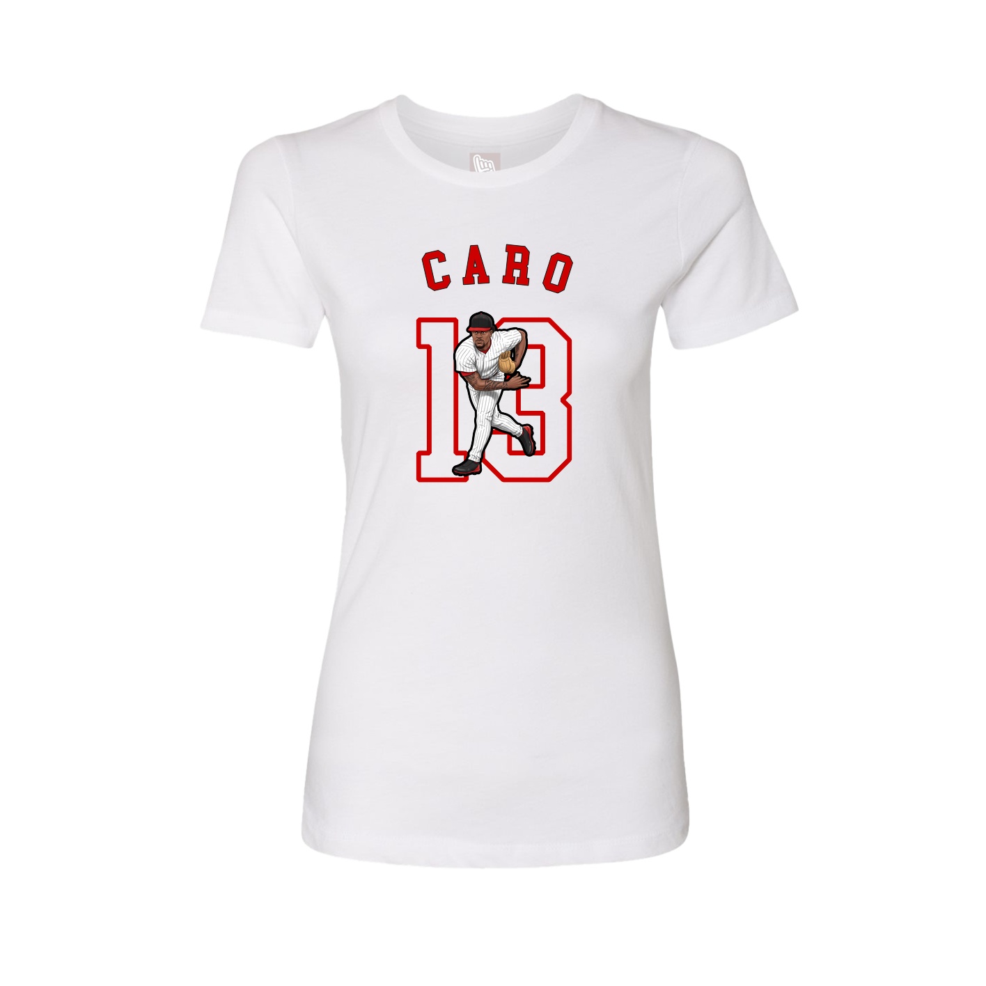 Womens Tee — Shirsey Arch in White