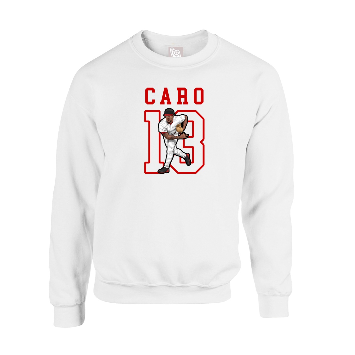 Fleece Crew — Shirsey in White