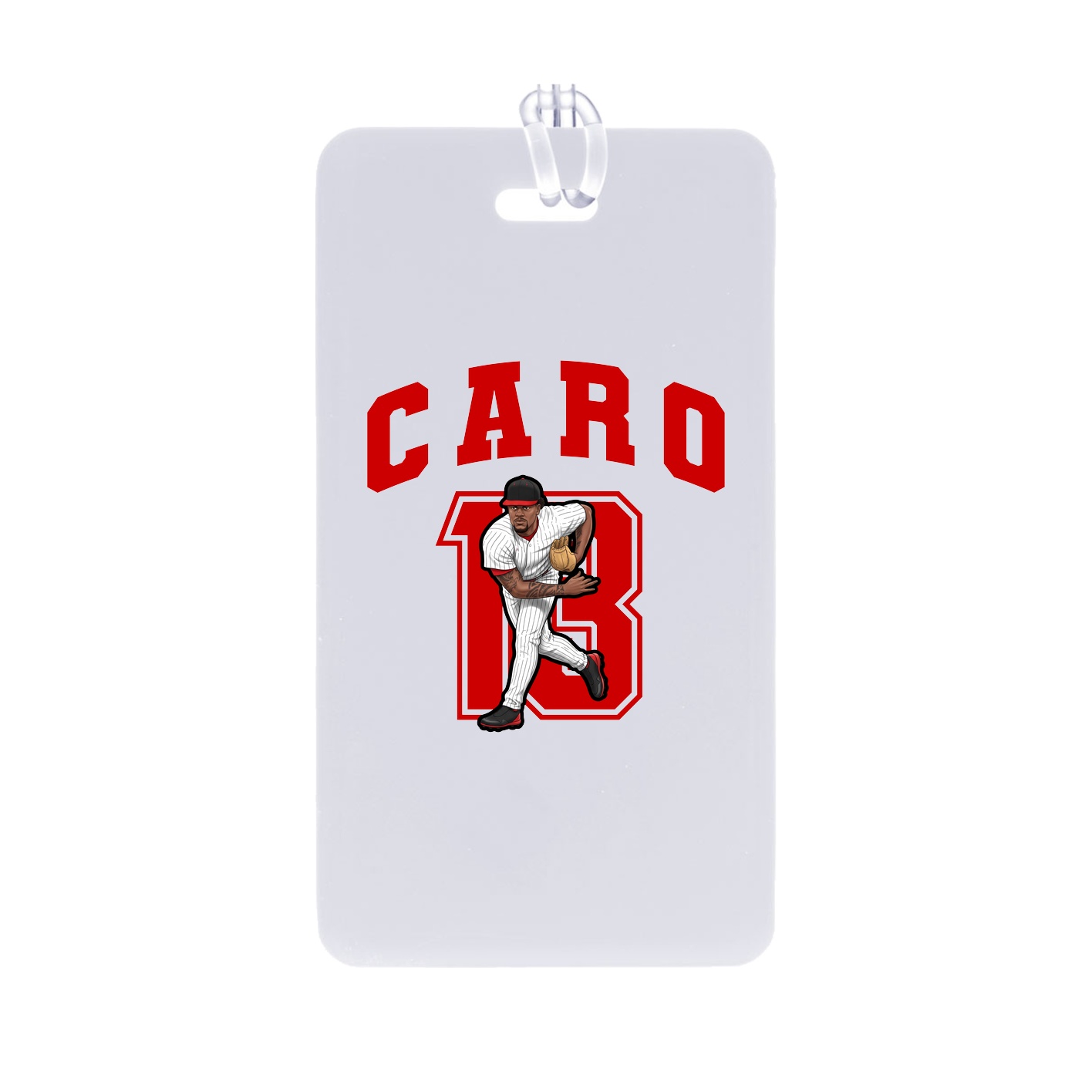 Bag Tag — Number in Classic