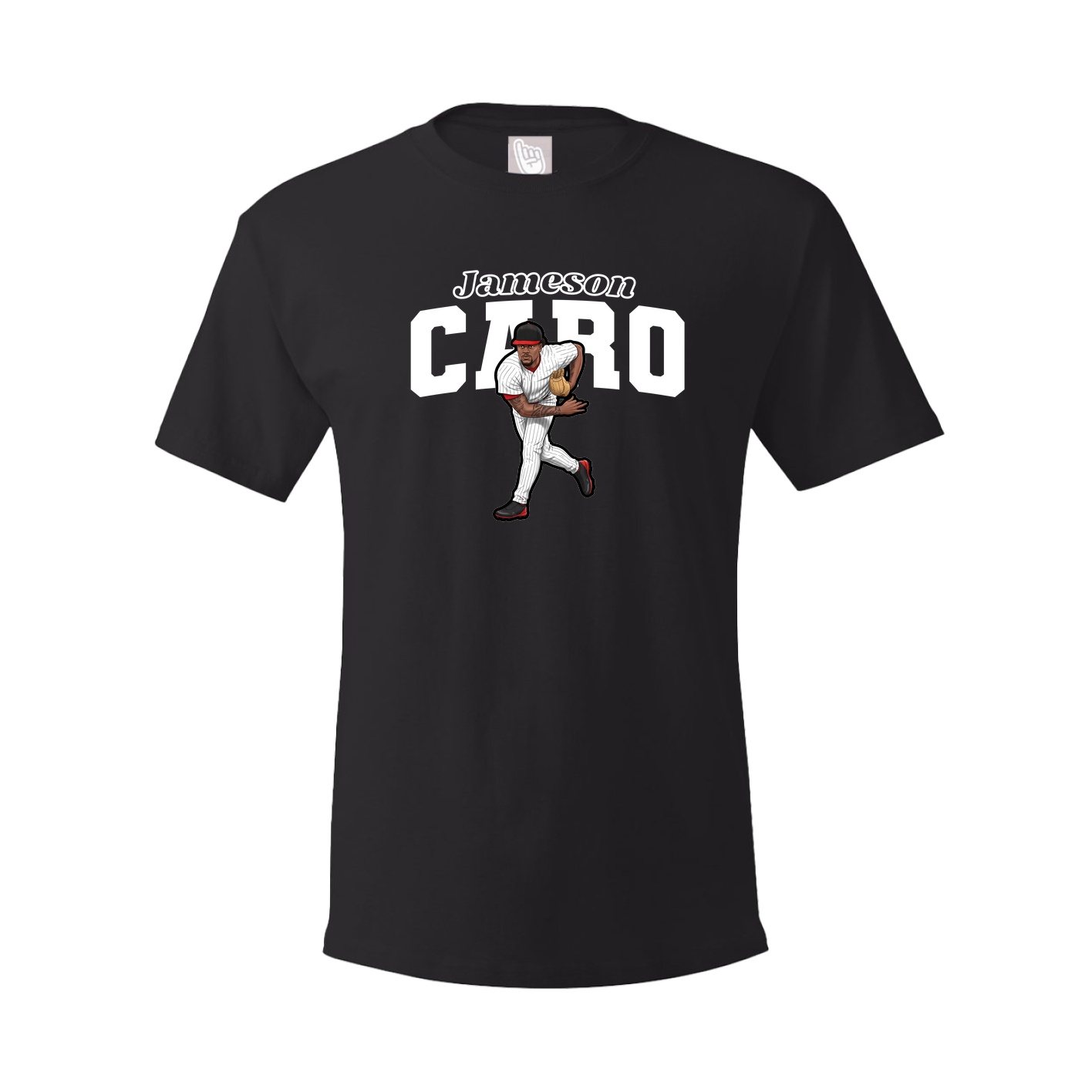 Youth Tee — Name Arch in Black