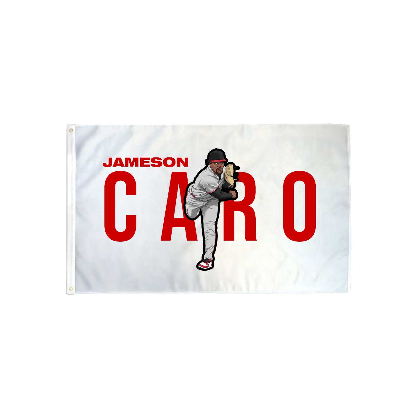 3x5 Flag — Player Name in Classic