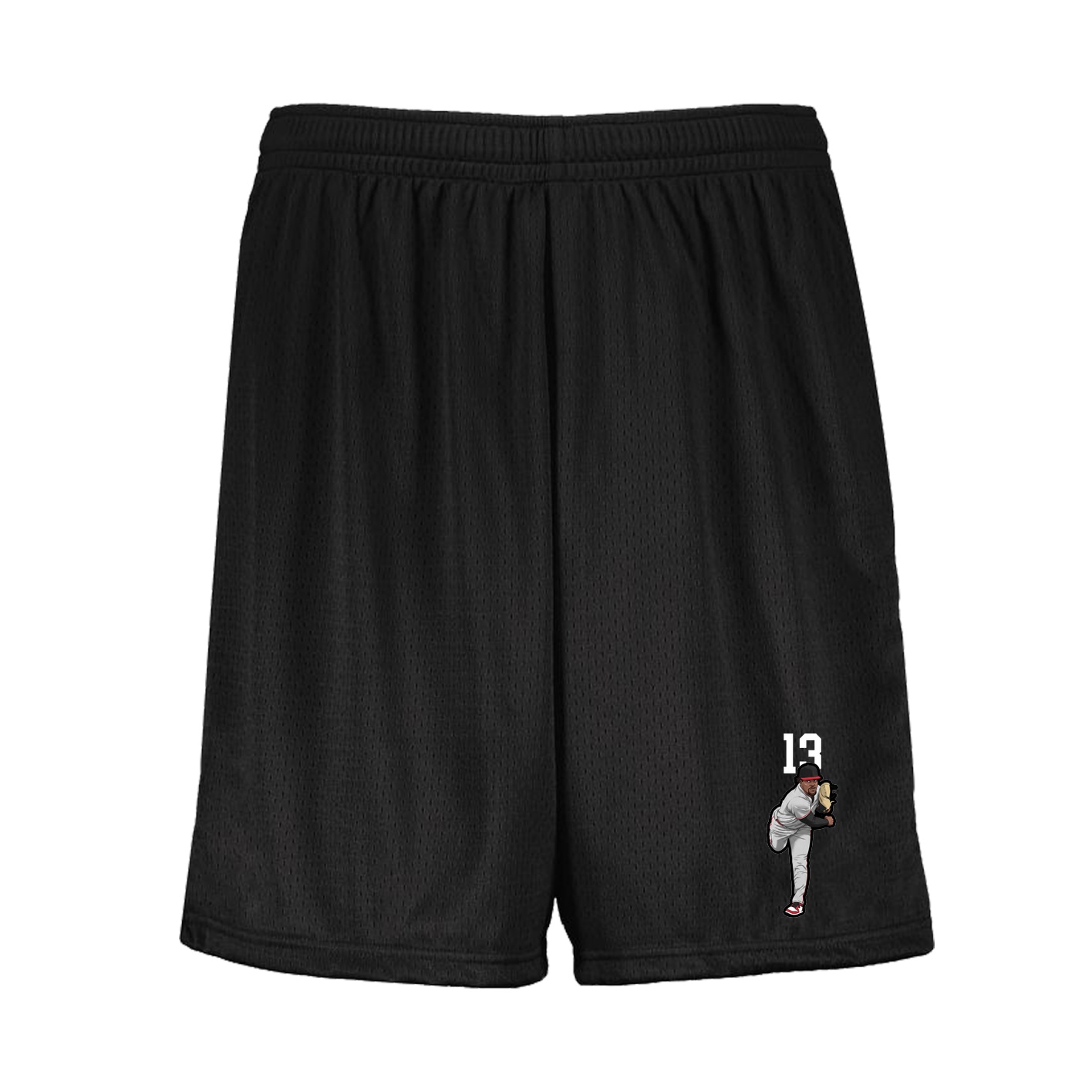 Shorts — Number Top in Black