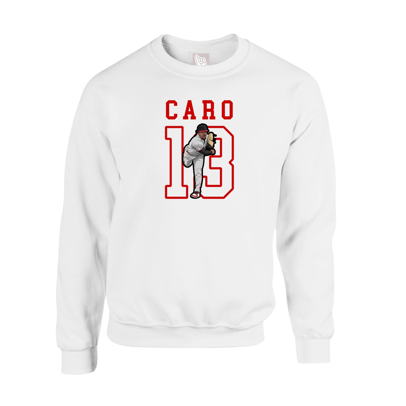 Fleece Crew — Shirsey in White